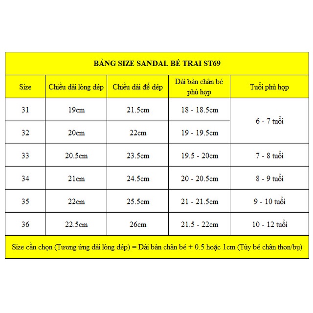 Sandal dép quai hậu bé trai da cao cấp êm kiểu dán thời trang sành điệu cho trẻ em hoc sinh đi hoc đi chơi ST69