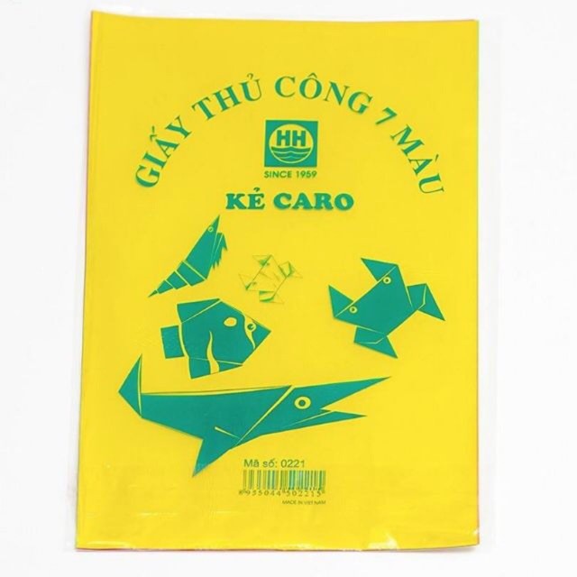 Giấy thủ công A4 Hồng Hà
