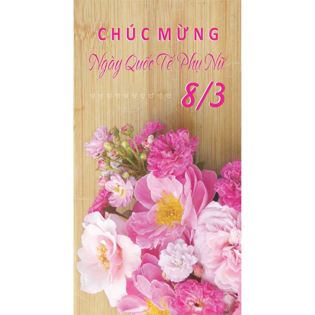 Thiệp Chúc Mừng Ngày Quốc Tế Phụ Nữ 8/3