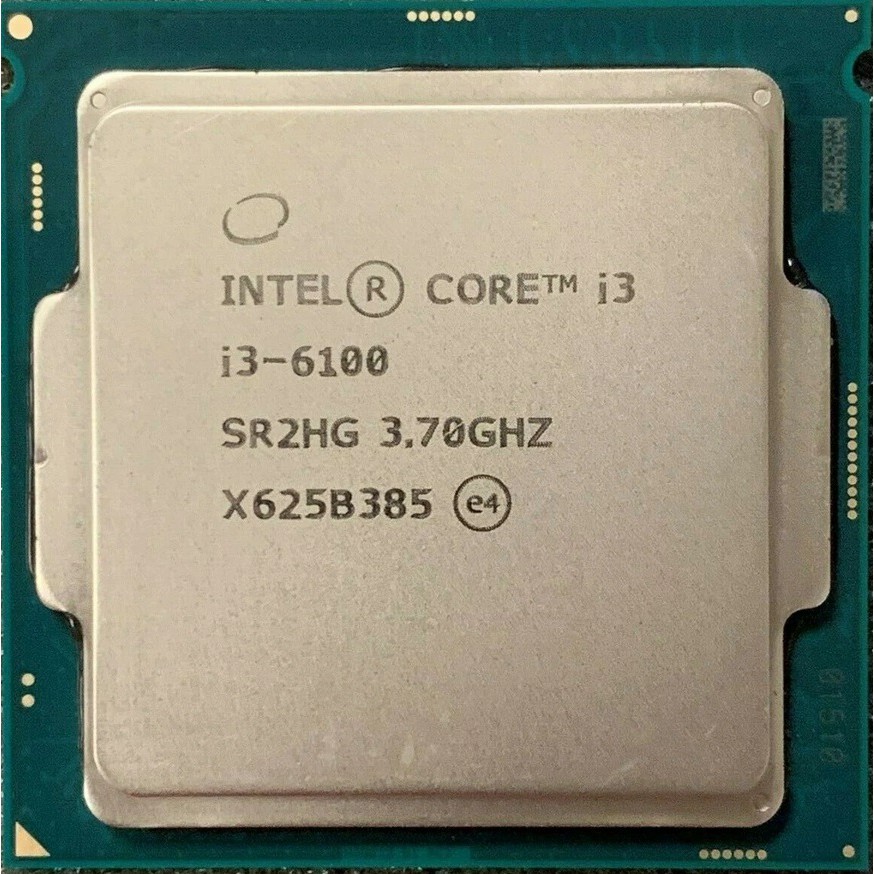 CPU Intel Core i3-6100 Socket 1151 Chính Hãng - Hãng Bảo hành 3 Tháng 1 đổi 1