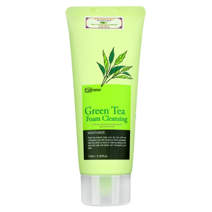 Sữa rửa mặt trà xanh Benew Green Tea Foam Cleansing 100ml