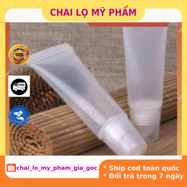Tuýp Chiết Mỹ Phẩm ❤ Tuýp (tube) nhựa lip balm 8ml , tuýp chiết mỹ phẩm , phụ kiện du lịch
