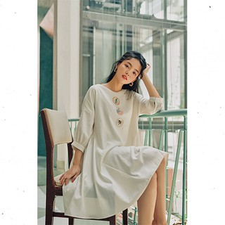OLv - Đầm suông Lyla Embroideres Dress