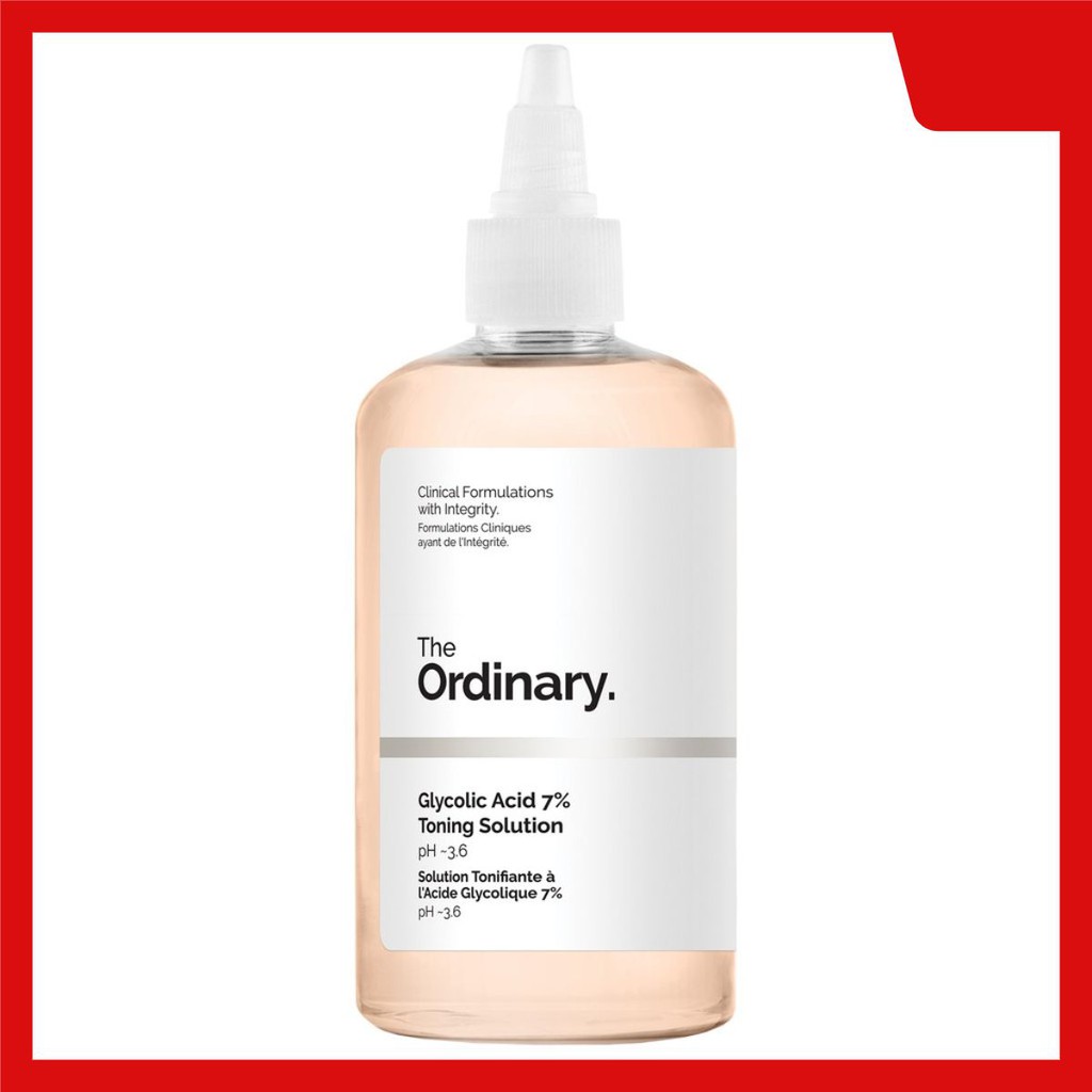 Toner tẩy da chết làm sạch Glycolic Acid 7% Toning Solution - The Ordinary ♥ⓒ
