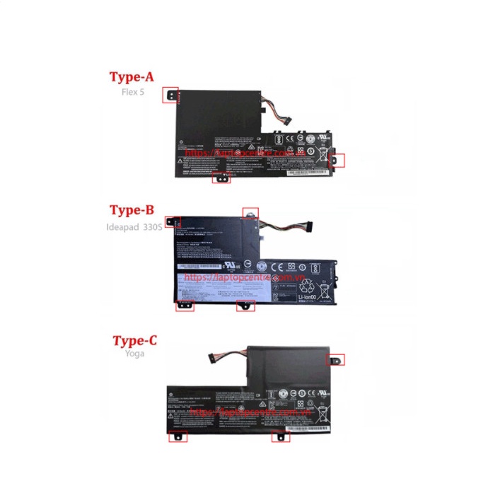 Pin laptop Lenovo Yoga 520-14IKB Flex 5-1470 330S-14IKB 330S-14AST 330S-15ARR 330S-15AST 330S-15IKB L15C3PB1