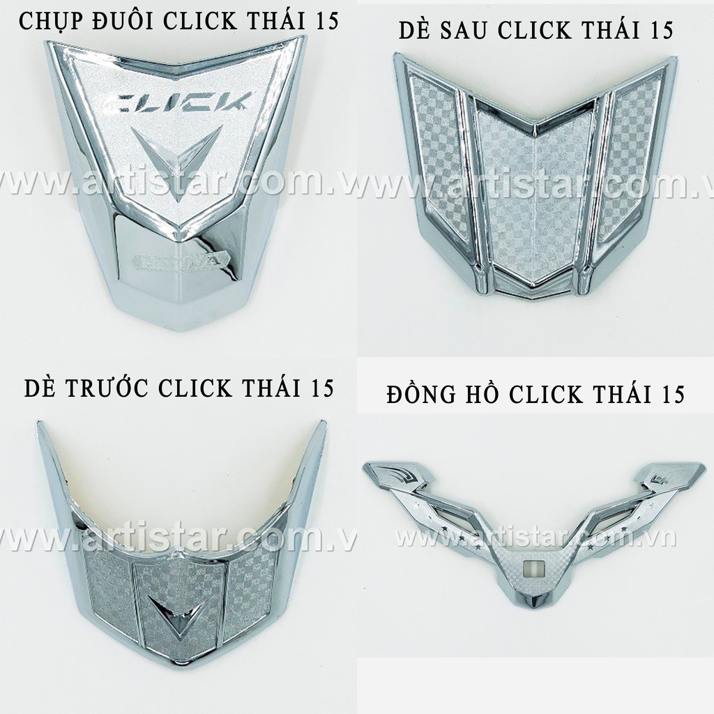 Ốp Trang Trí Xe Honda CLICK 2015 - VARIO