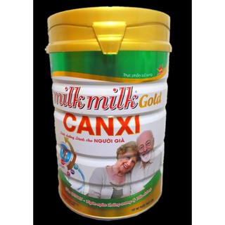 COMBO 2 lon Sữa bột MilkMilk Gold Canxi - Lon 900gram