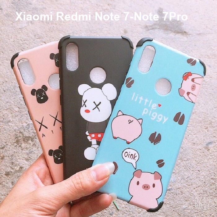 Xiaomi Redmi Note 7/Note 7Pro Chống Sốc 4 Góc Cạnh Bảo Vệ Toàn Bộ Cho Dế Iu Của Bạn
