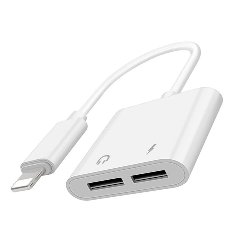jack chuyển lightning 2 đầu j008
