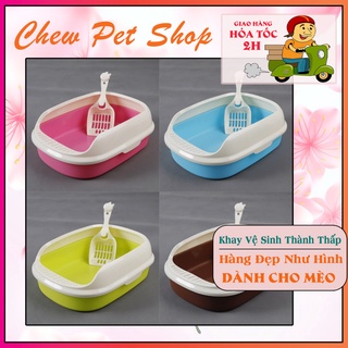 (Tặng Kèm Xẻng) Khay vệ sinh Ag nhỏ cho chó mèo