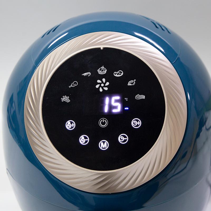 Nồi chiên không dầu 3.5L Tsuki VS-666A điều khiển cảm ứng, công nghệ gia nhiệt 3D tự động điều chỉnh duy trì nhiệt