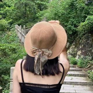 Mũ cói tiểu thư sang chảnh