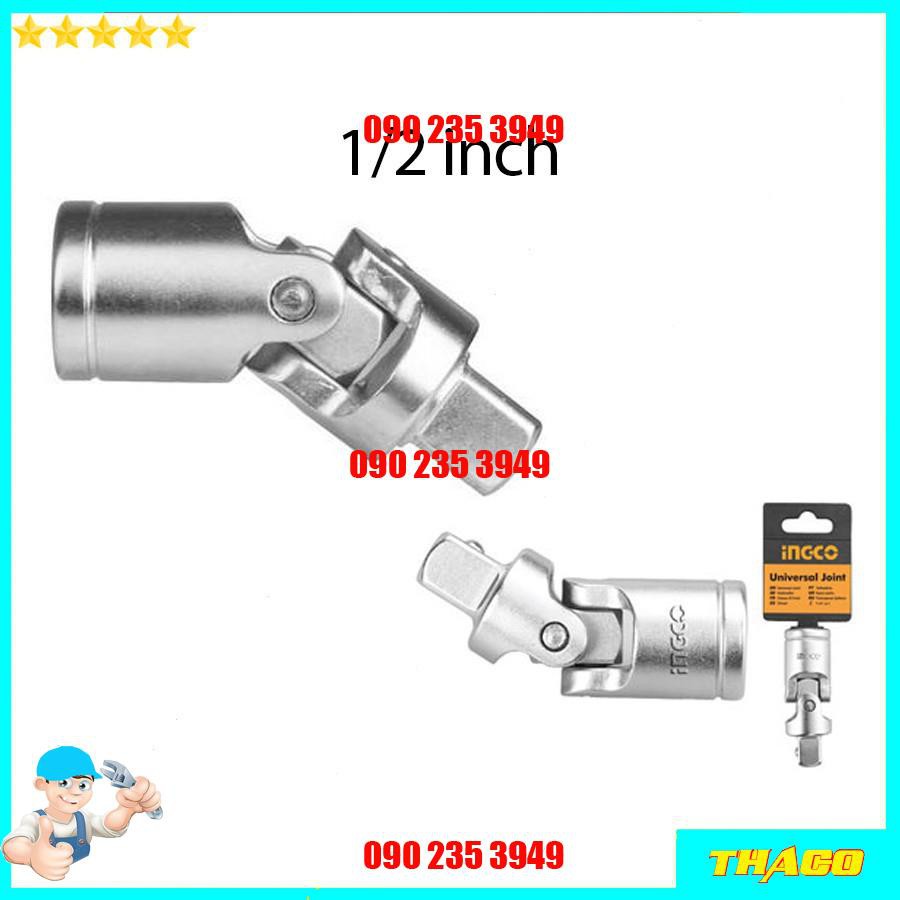 Đầu nối lắc léo 1/2 1/4 inch mạ crôm chịu nhiệt tốt khớp nối linh hoạt Total Ingco 1234