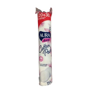 BÔNG TẨY TRANG AURA 100% COTTON