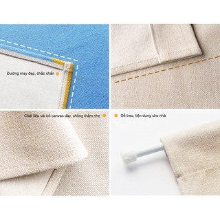 Rèm cửa kiểu Nhật 85x120cm (tặng kèm thanh treo)