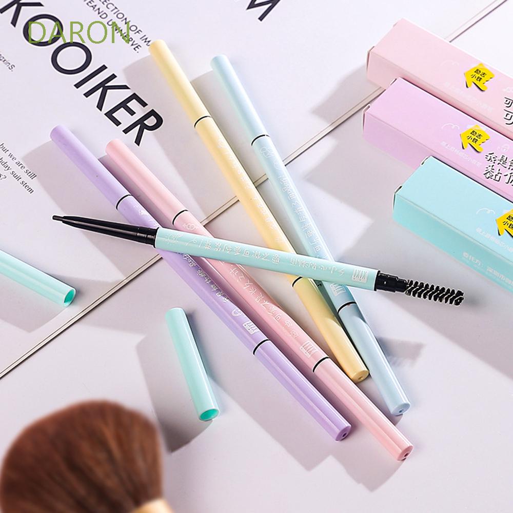 [Hàng mới về] Bút chì kẻ lông mày XIXI hai đầu có đầu cọ chải nhiều màu sắc tùy chọn lâu trôi chống thấm nước