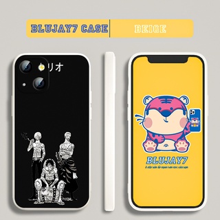 Ốp lưng iphone one piece aesthetic cho iPhone 6 đến iphone13 BLUJOPC005