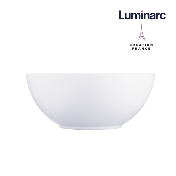 Bộ 6 Tô Thuỷ Tinh Luminarc Diwali Trắng 18cm- LUDIN3975