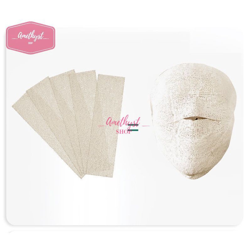 Set 5 Miếng Mặt Nạ Thạch Cao 5D Nâng Cơ Mặt Làm Săn Chắc Da Mặt Như Spa