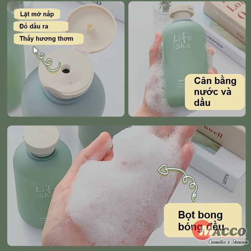 Sữa Tắm Nước Hoa Lifusha Thư Giãn 300ml Hương Thơm Nhẹ Nhàng Quyến Dũ | BigBuy360 - bigbuy360.vn