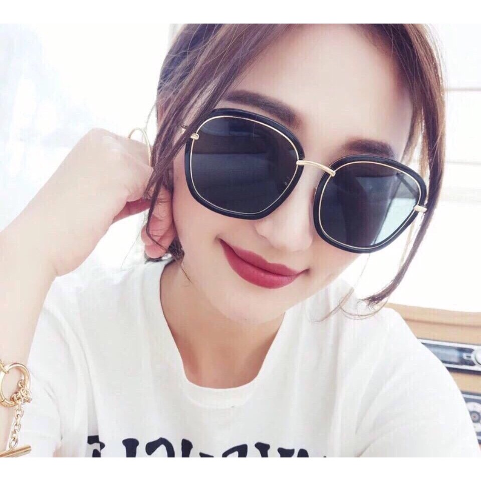 Mắt kính oval tròn AHA thời trang❤️FREESHIP❤️gọng kính mát nữ hàn quốc tinh tế AH147 | BigBuy360 - bigbuy360.vn