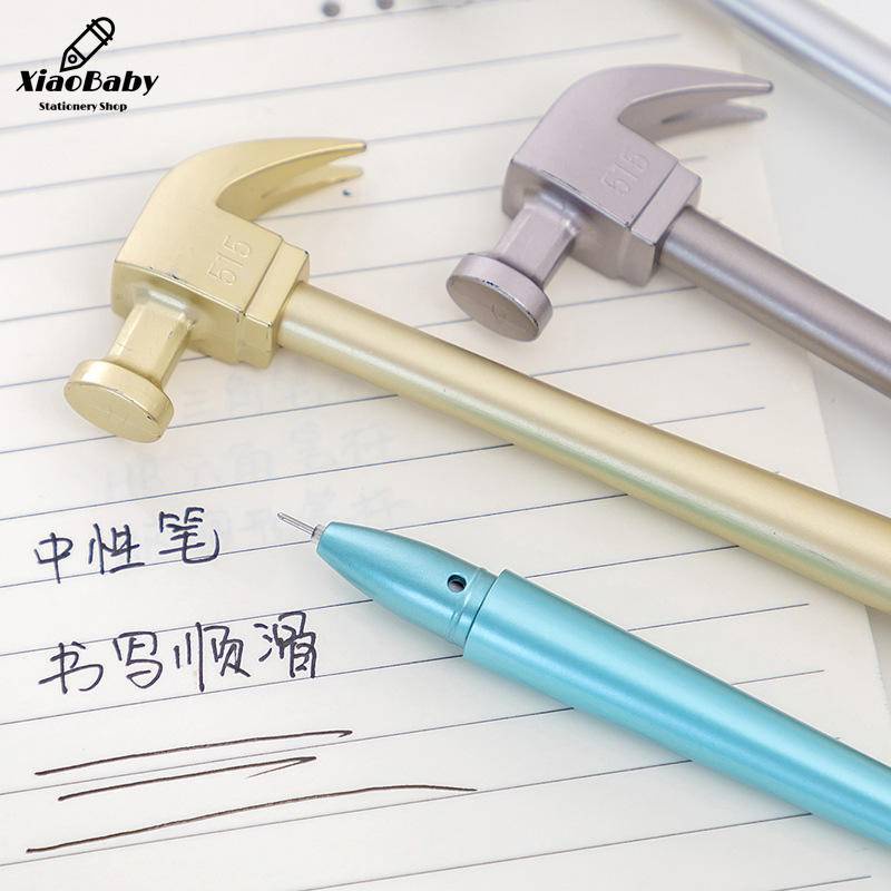 1 Cây Bút Mực Nước Mực Đen Hình Búa Sáng Tạo Dễ Thương