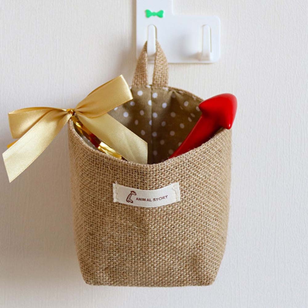 Giỏ Vải Treo Tường Đựng Vật Dụng Tiện Lợi