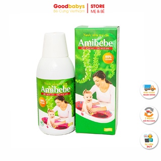 Sữa tắm thảo dược amibebe cho bé