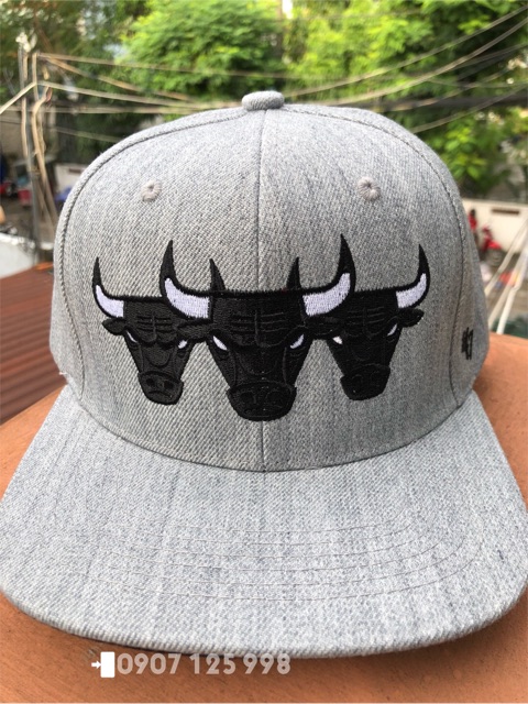 Nón snapback CHICAGO BULLS, nón hiphop (VNXK)