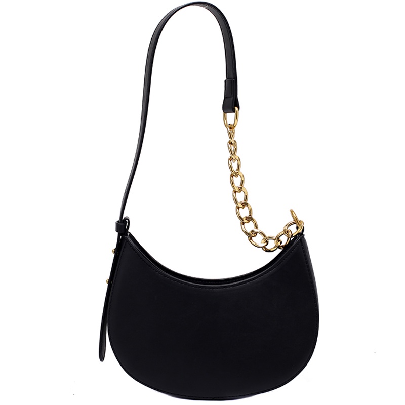 Túi Đeo Vai Phối Dây Xích Thiết Kế Phong Cách Vintage Thời Trang