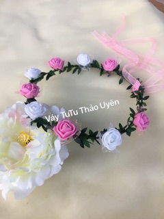 Váy công chúa cho bé màu trắng