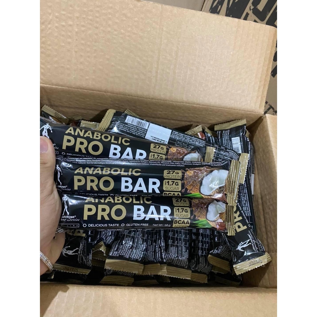 THANH BÁNH ANABOLIC PRO BAR - Bữa ăn phụ đầy dinh dưỡng - Cao cấp nhất hiện nay