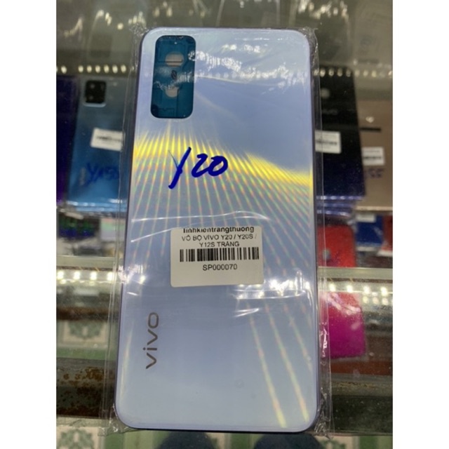 Bộ Vỏ Vivo Y20 / Y20s / Y12S Full Zin dùng chung ( gồm lưng. xương. phím bấm. kinh camera)