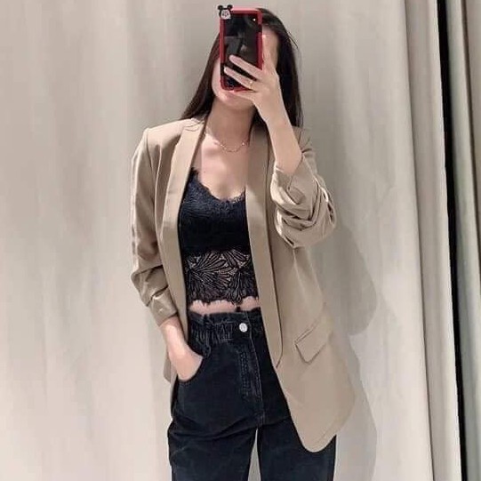 áo bra ren hoa 2 dây dáng dài đẹp  big size sexy KIMCHIBIKINI lót nữ không gọng nâng ngực hở lưng bản to AL003 | BigBuy360 - bigbuy360.vn