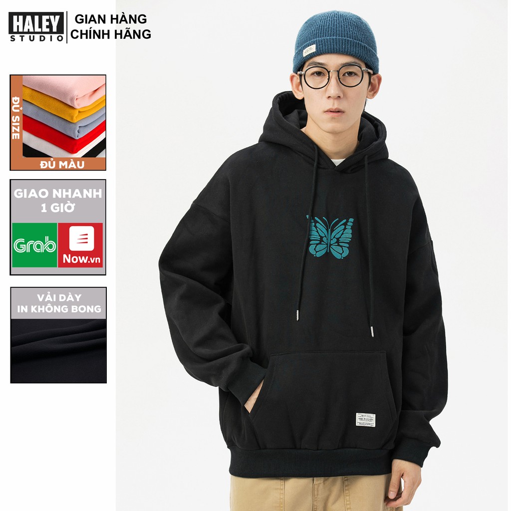 Áo Hoodie Nam Nữ unisex phong cách Hàn Quốc cá tính, Chất nỉ cá sấu mã HD036 - Quà tặng ngẫu nhiên