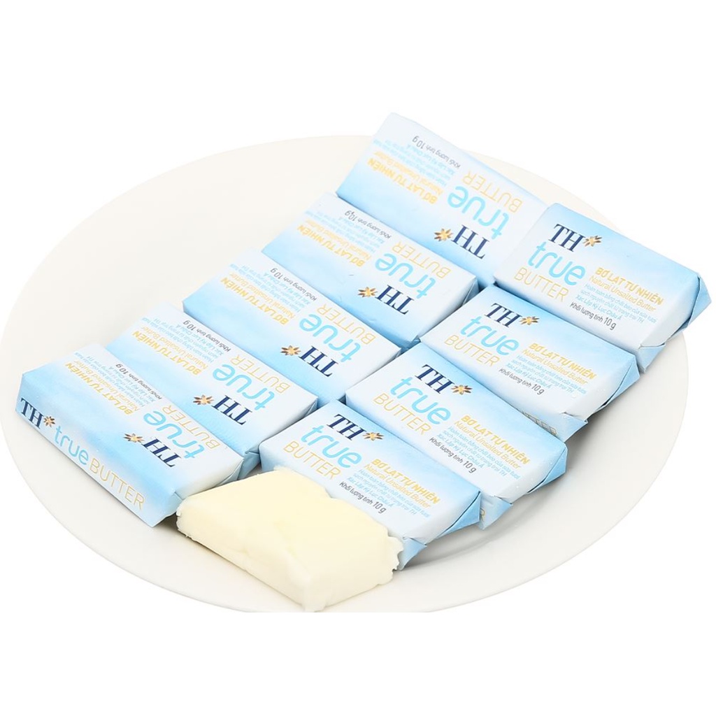 Bơ Lạt Tự Nhiên TH True Butter Vỉ 100G