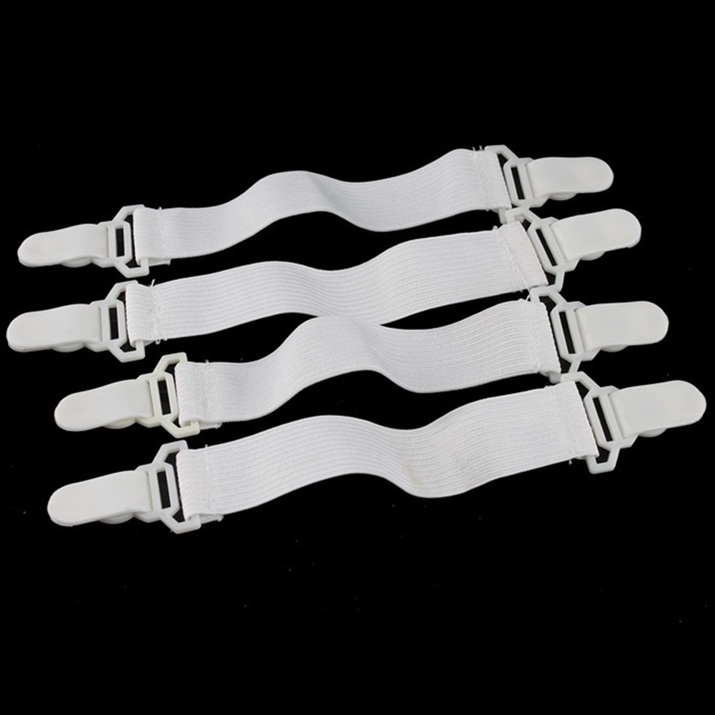 4 kẹp căng ga giường ngủ co giãn giúp giữ chặt không trơn tuột