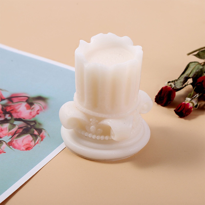 Khuôn Làm Nến Thủ Công Hình Cột Phong Cách La Mã Cổ Điển Siêu Bền Linh Hoạt