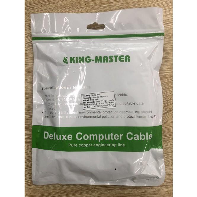 CÁP HDMI 1.4 - 1.5M KINGMASTER BẢO HÀNH 3 THÁNG 1 ĐỔI 1