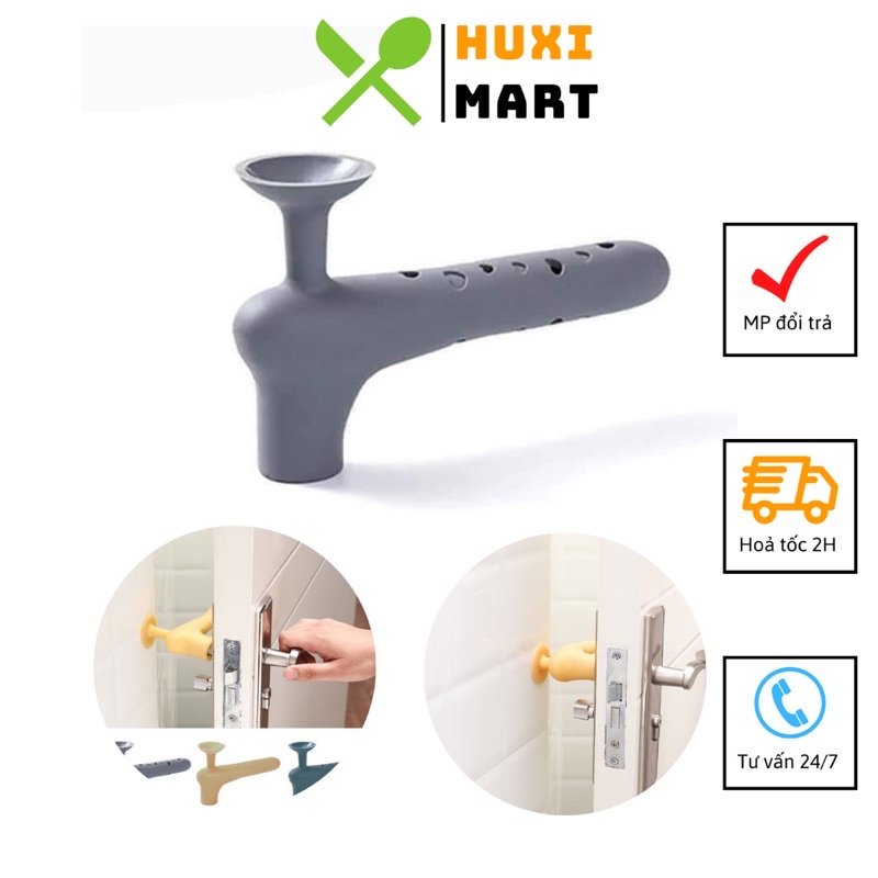 Bọc Nắm Tay Cằm Cánh Cửa Tránh Va Đập Bằng SiLICON
