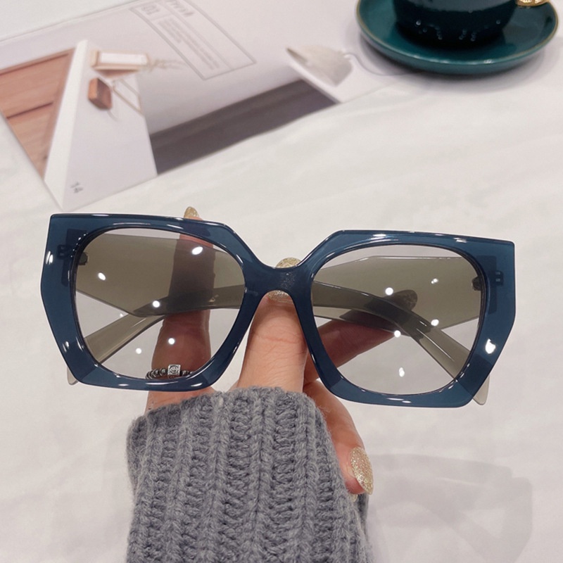 Kính Mát Tròng Hình Học Cho Nam Nữ