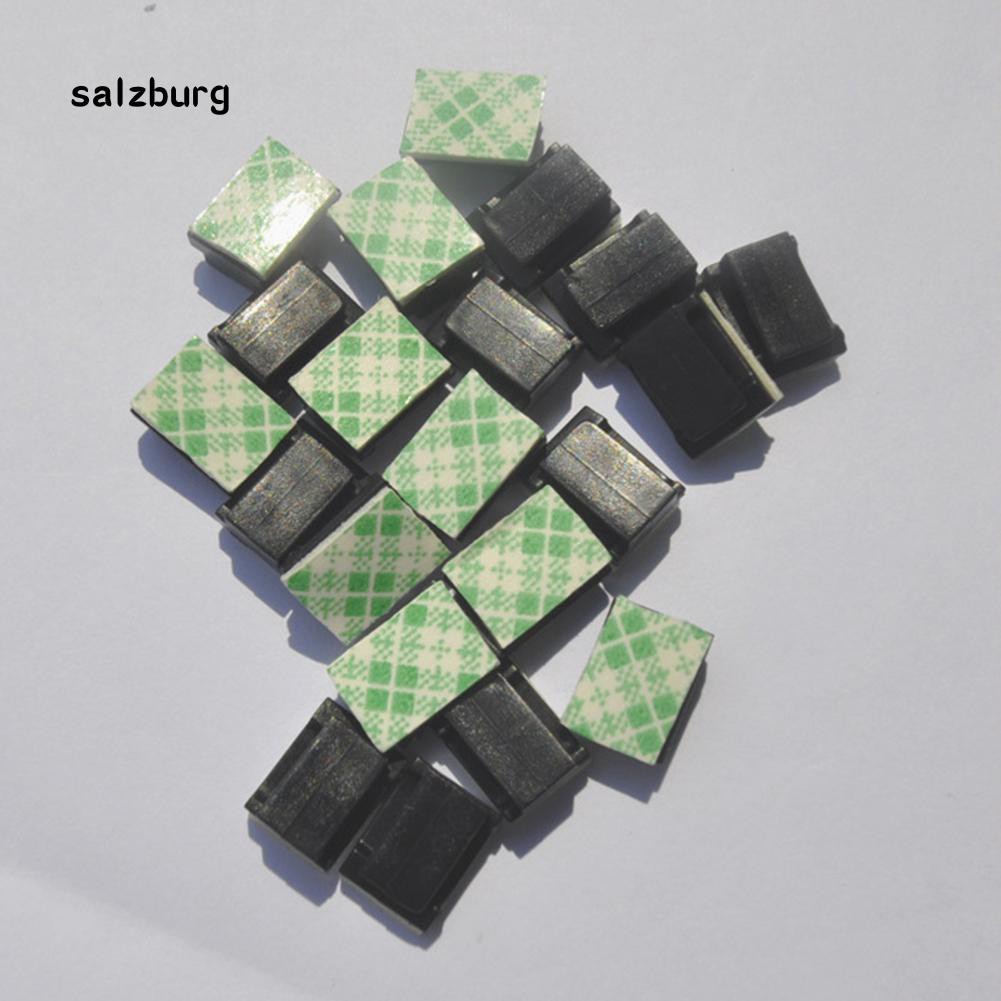 Bộ 40 kẹp giữ dây dẫn dây cáp cho xe hơi