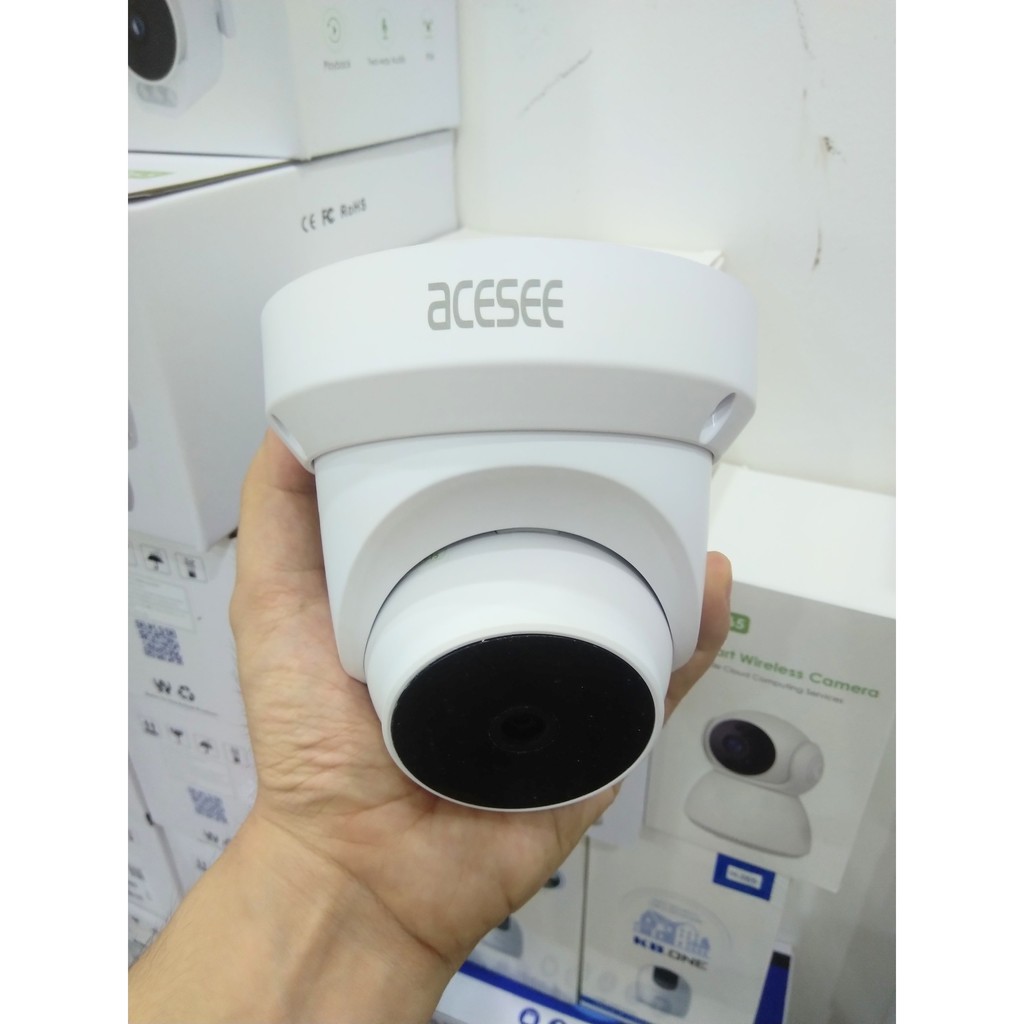 Camera wifi xoay 355 độ trong nhà Acesee AC31 full hd 2.0MP ( ốp trần )