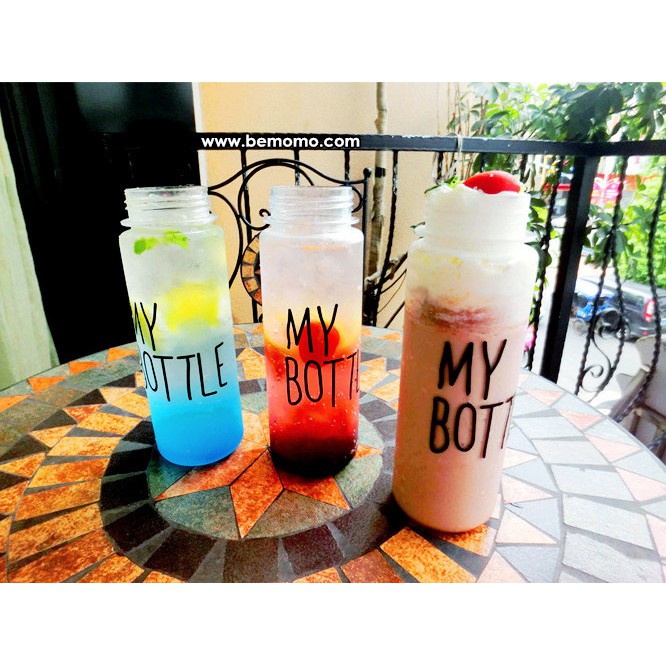 [SẢ KHO ƯU ĐÃI LỚN] CHAI ĐỰNG NƯỚC THỦY TINH MY BOTTLE 420ml