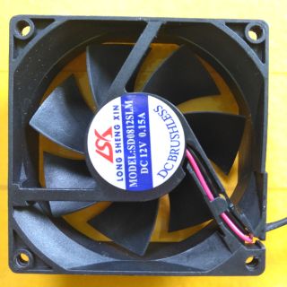 Quạt làm máy ấp trứng- 8 phân -12v