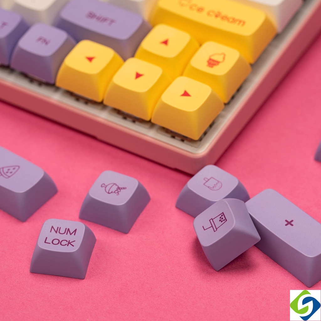 Bàn Phím Số 61 / 71 / 87 / 104 /108 pbt 60 / 61 / 64 / 68 keycap 60% 65% 85% Chất Lượng Cao