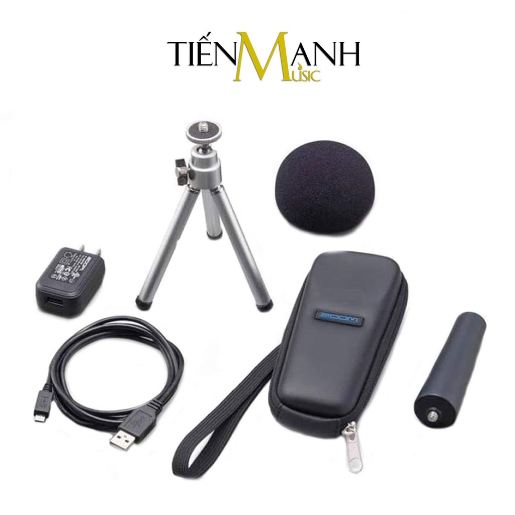 Bộ Máy Thu Ghi Âm Mic Zoom H1N, H2N, H4N-Pro Black, H6 Black - Thiết bị thu âm cầm tay kỹ thuật số Microphone Stereo