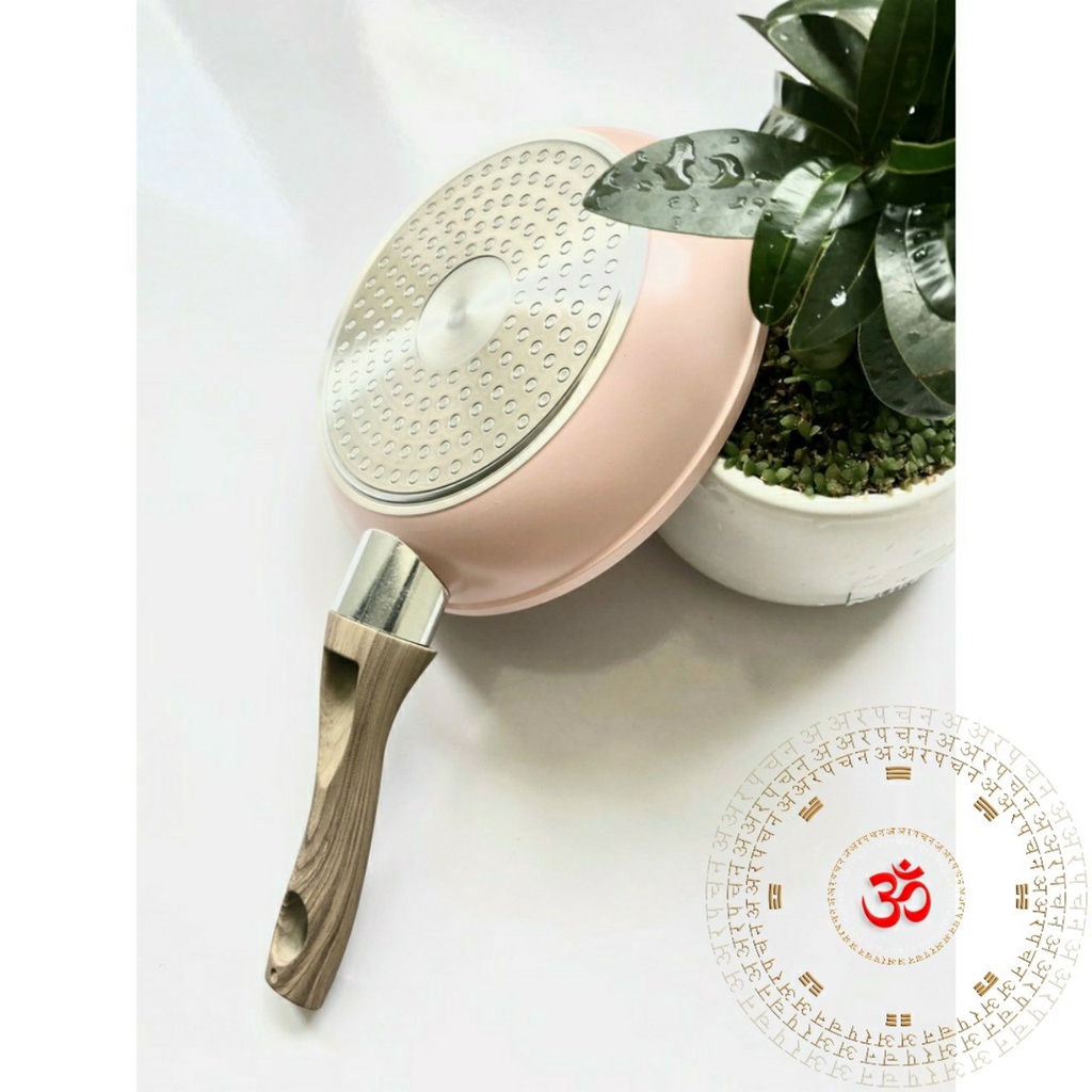 Chảo Từ Chống Dính Vân Đá Hoa Cương, Dùng Mọi Loại Bếp 16cm