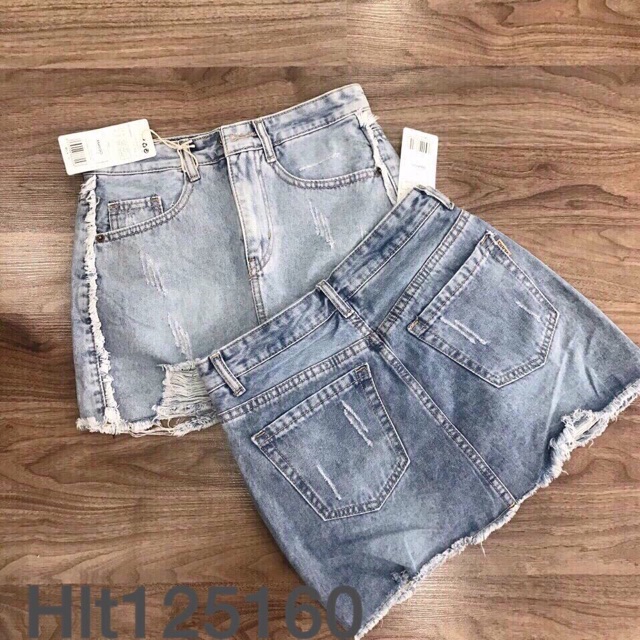 Quần giả váy jean rách | BigBuy360 - bigbuy360.vn