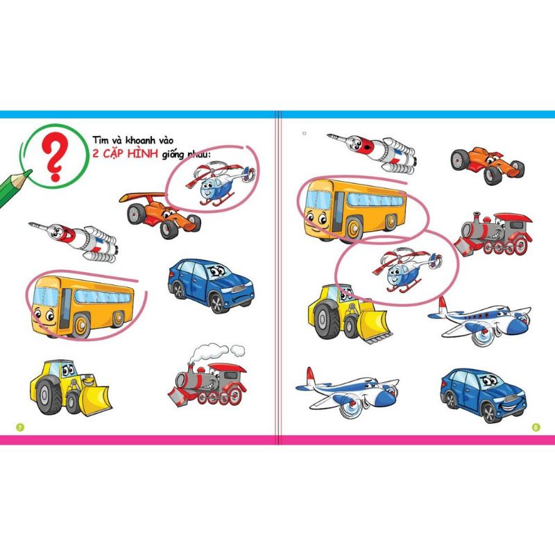 Sách - Trò Chơi Nối Số , Tìm Kiếm Thông Minh - Wipe Clean Viết Xoá Được 4 Quyển